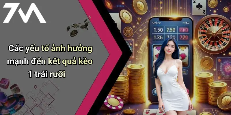 Các yếu tố ảnh hưởng mạnh đến kết quả kèo 1 trái rưỡi