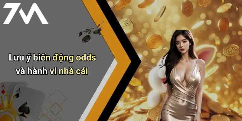 Lưu ý biến động odds và hành vi nhà cái